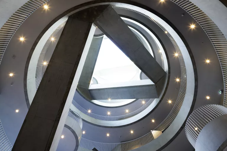 Ventilation system at Credit Agricol in Villejuif in France. Photo copyright by SO DUPONTRENOUX